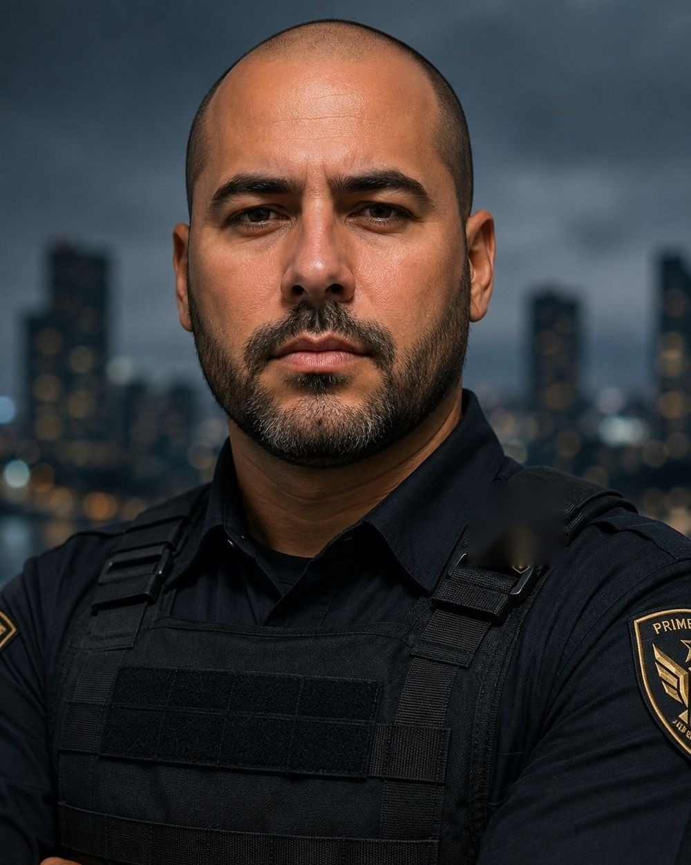Prime Defense security officer on patrol