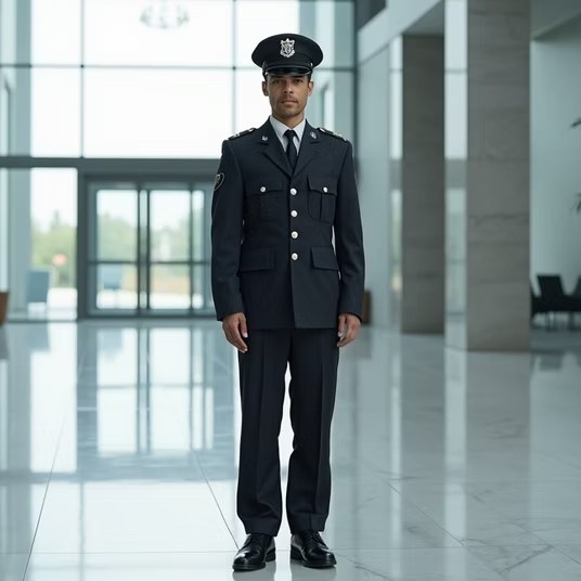 Prime Defense uniformed security guard
